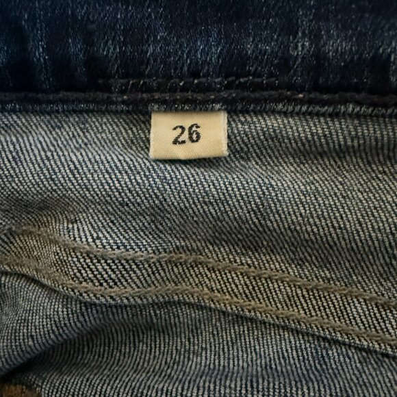 Citizens of Humanity Women's 26 Emerson Slim Boyfriend Distressed Blue Jeans - Picture 7 of 7